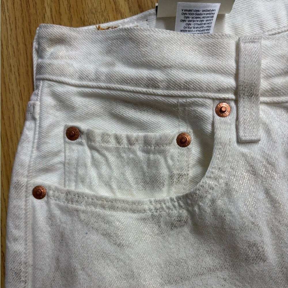 NWT Levi's 501 Coated Jeans Straight Leg 30/32 - Picture 14 of 14